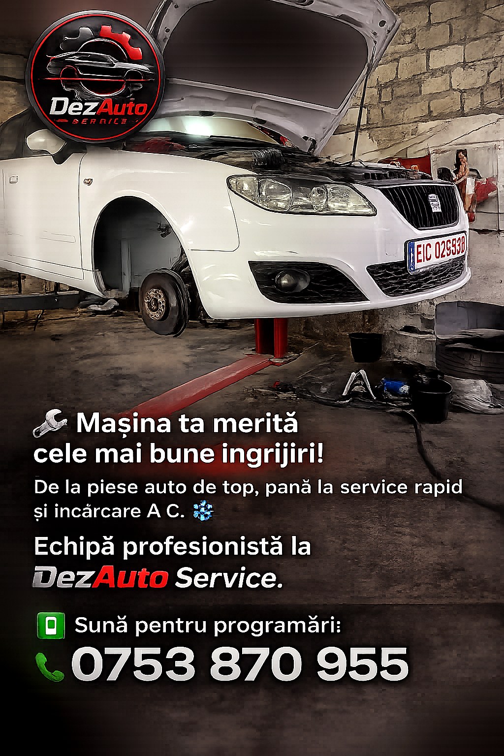 Atelier service auto DezAuto ServicePark Onești Bacău