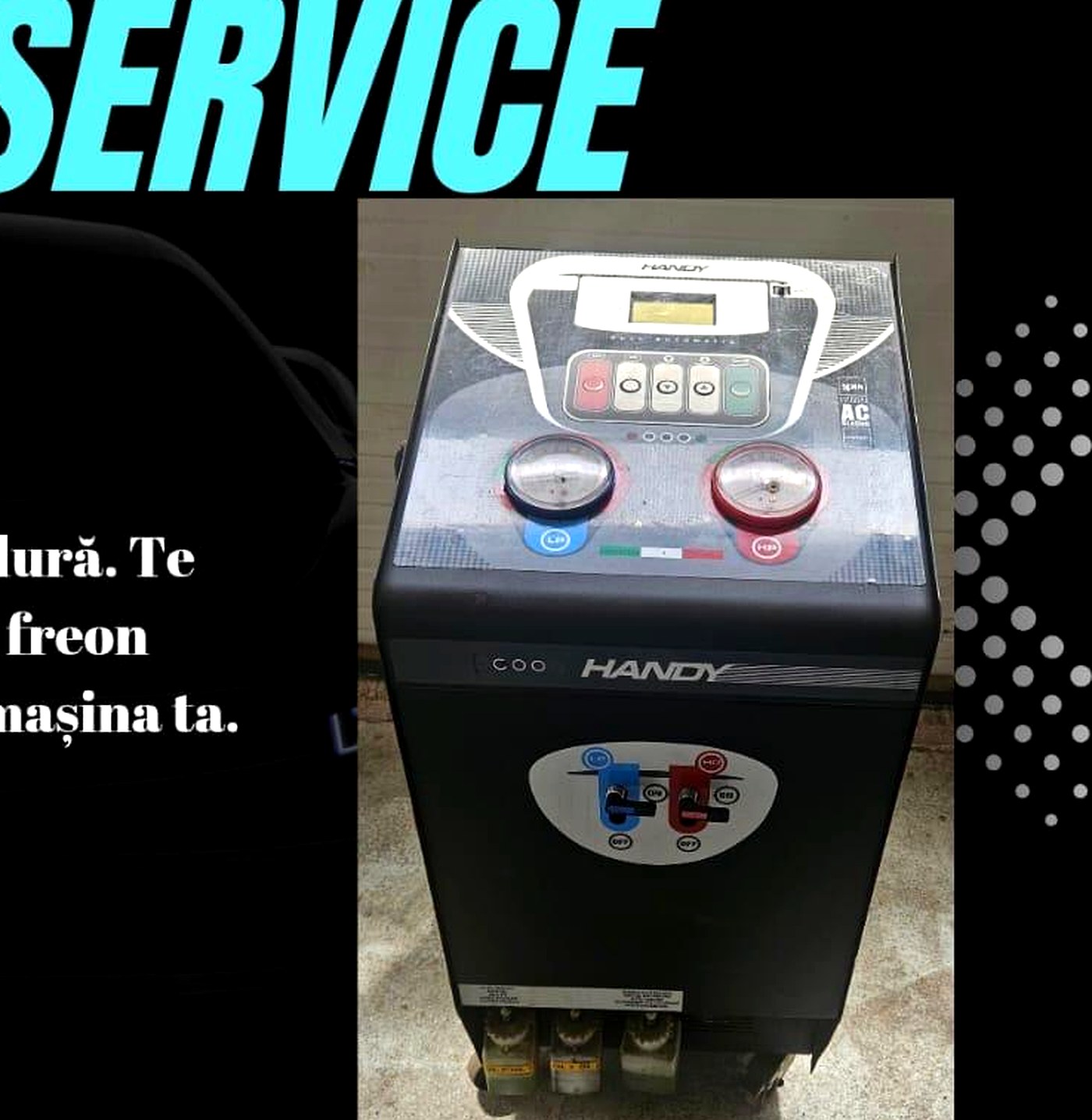 Climatizare auto și încărcare freon — DezAuto Onești